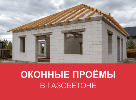 Как правильно сделать оконные и дверные проёмы